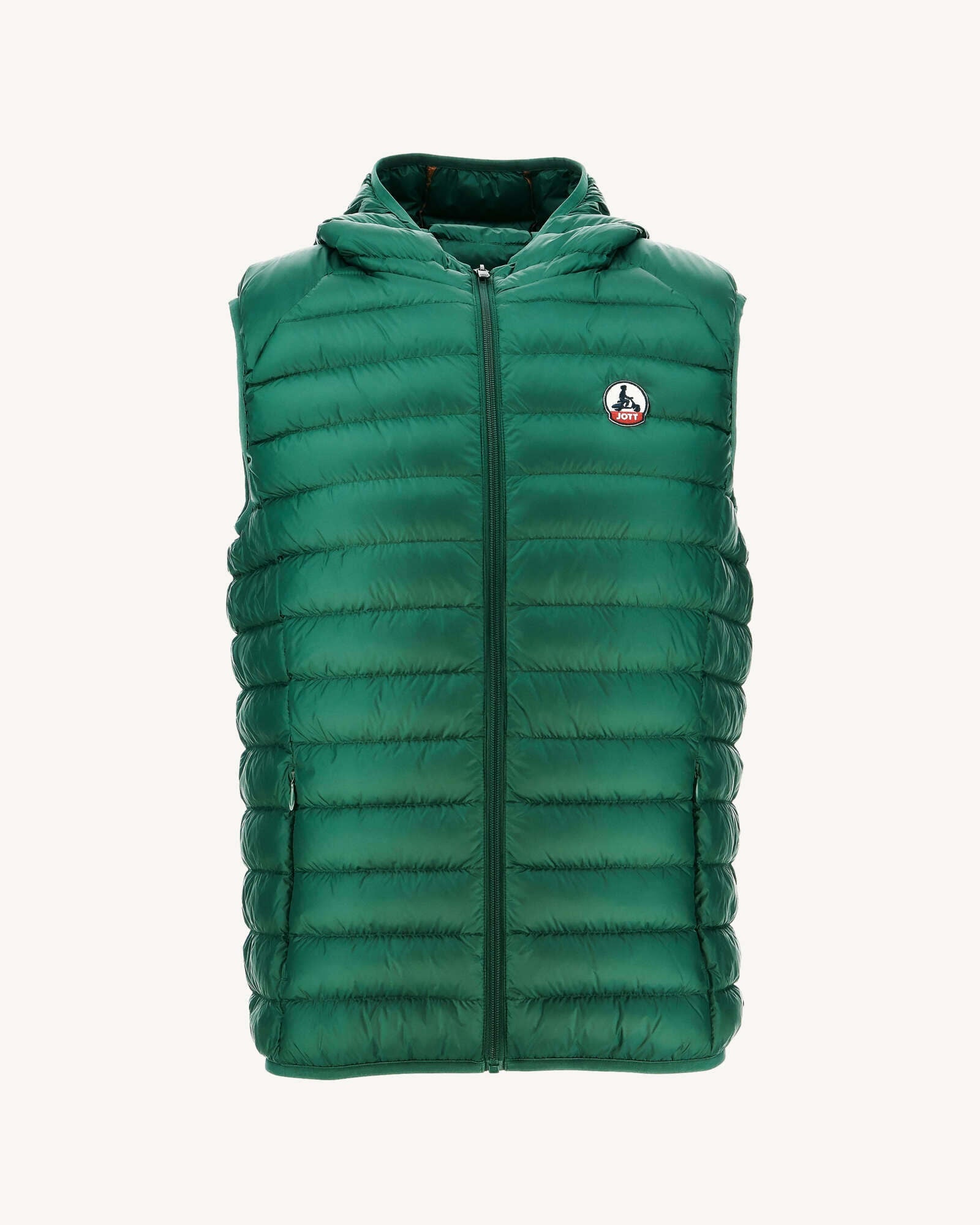 JOTT - Doudoune sans manches à capuche Vert foncé Pat - Taille 3XL