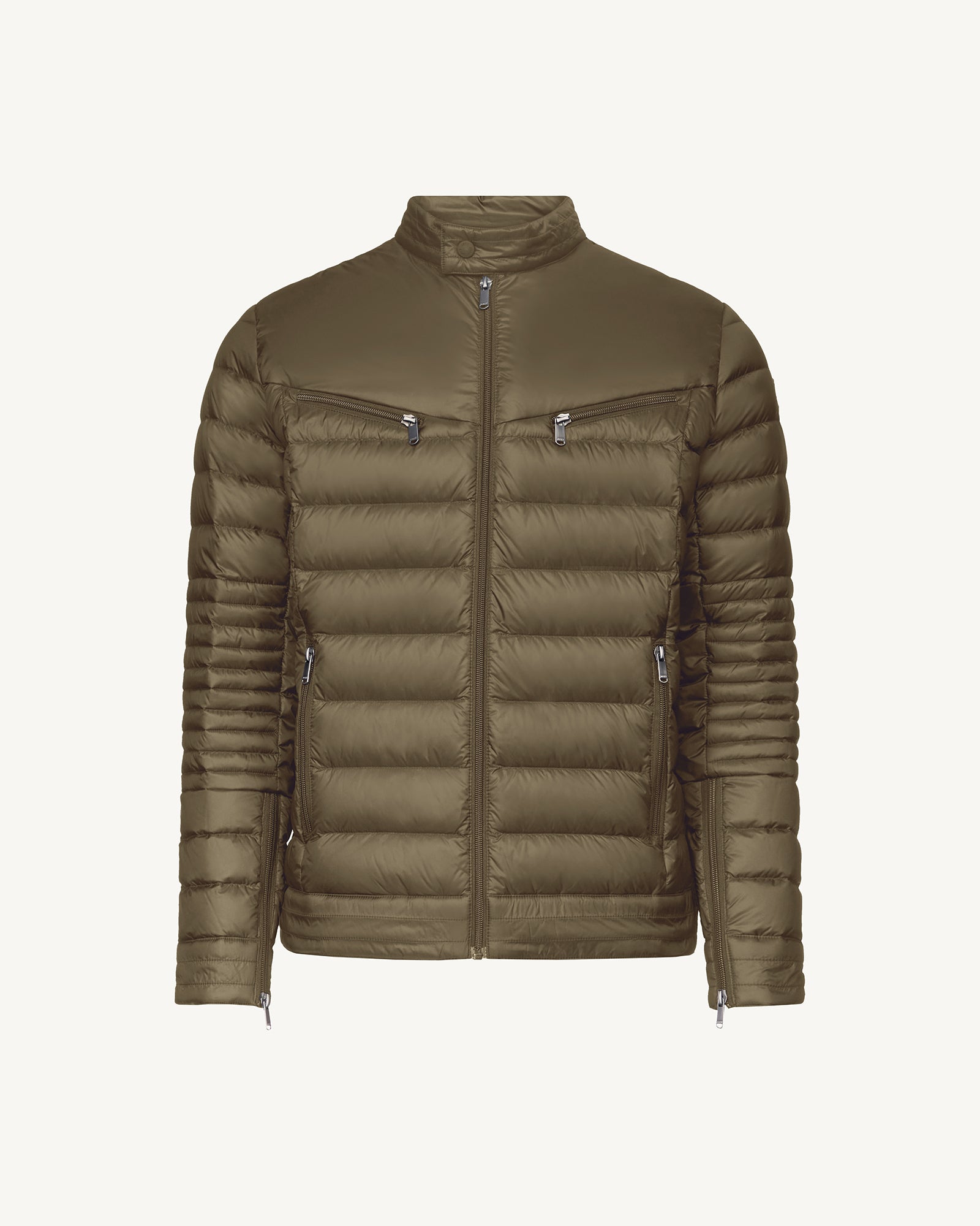 JOTT - Doudoune coupe motard Army David - Taille S