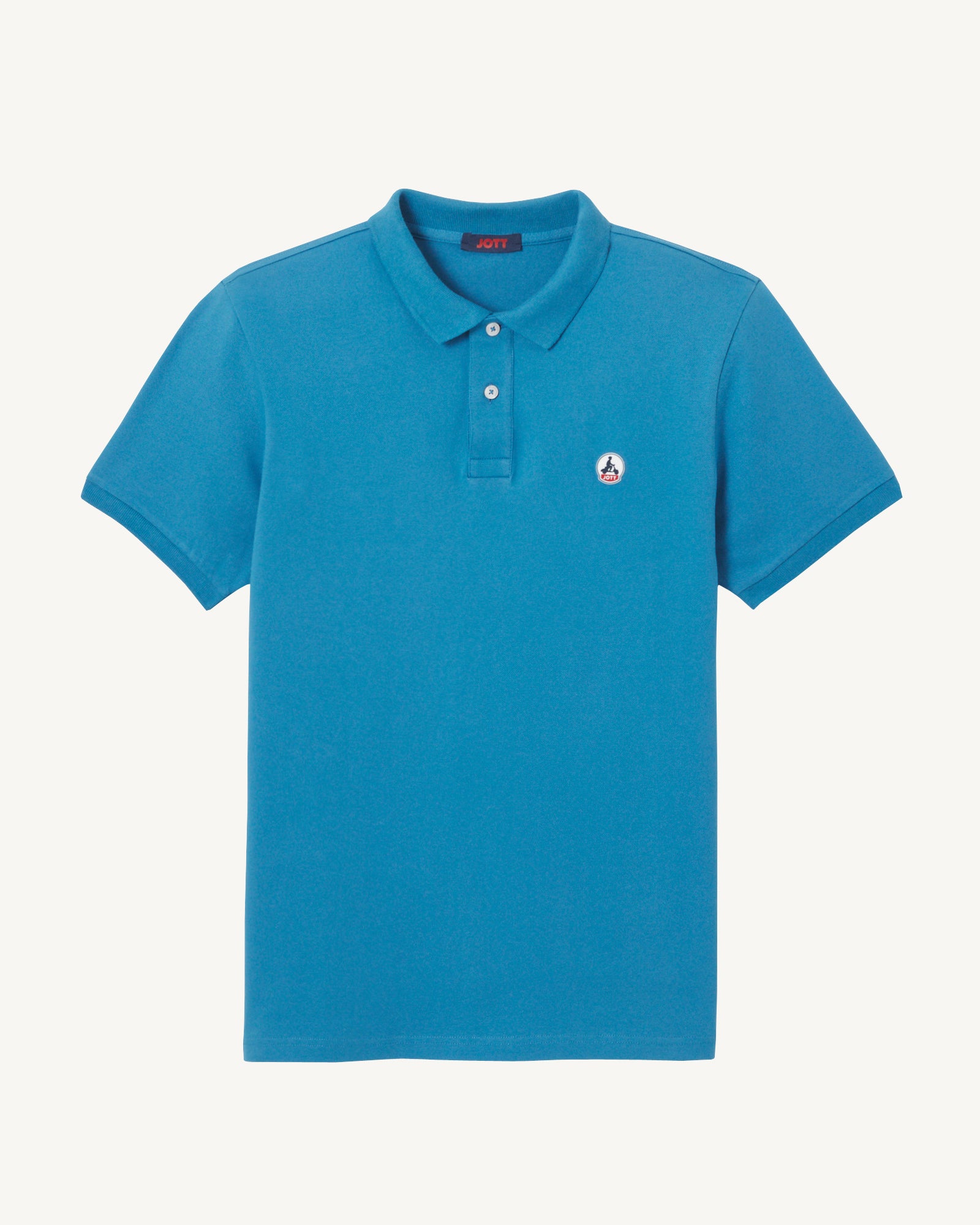 JOTT - Polo en coton biologique Bleu denim Marbella - Taille S