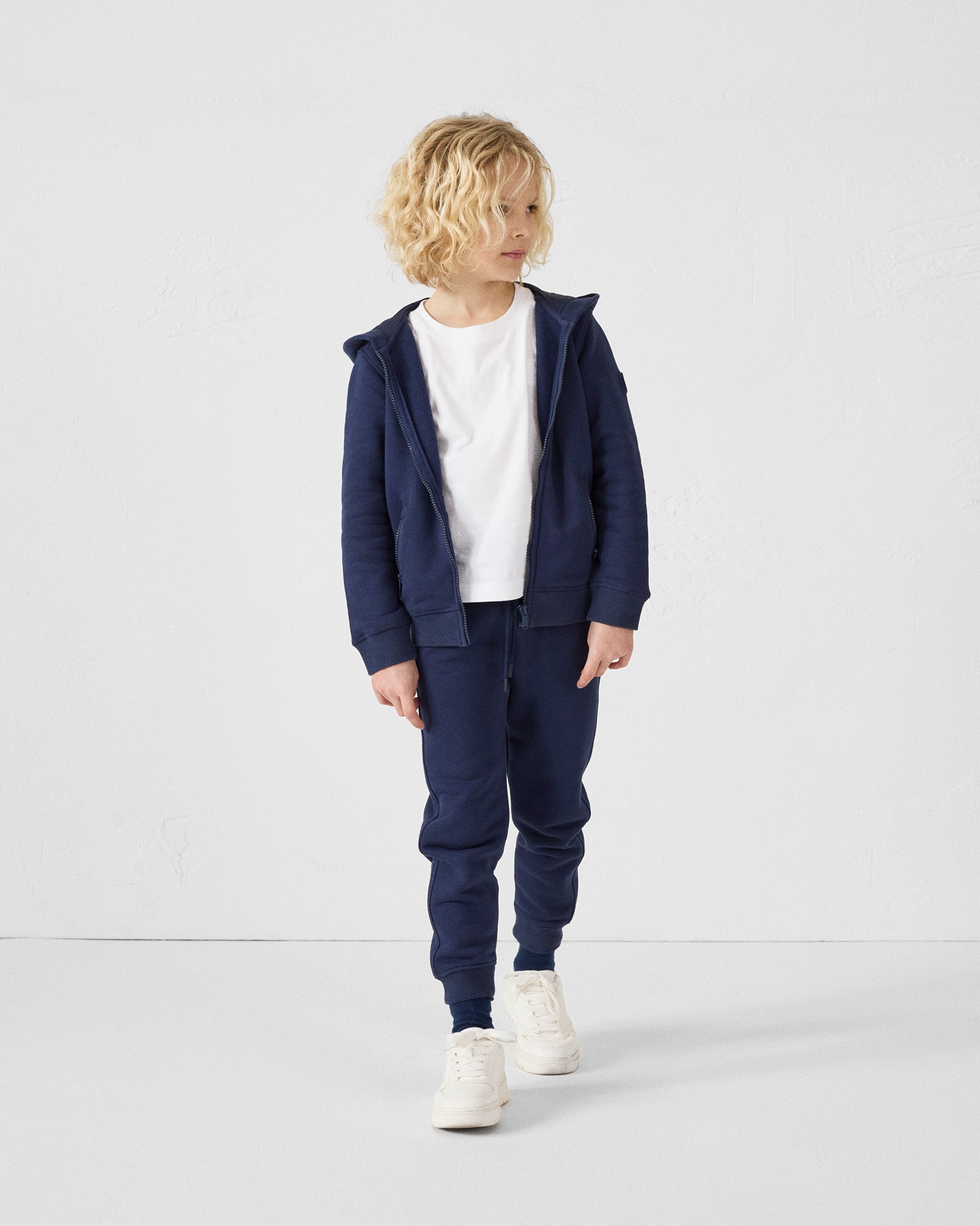 JOTT - Pantalon de sport enfant en coton Marine Matchu 2.0 - Taille 2/4A