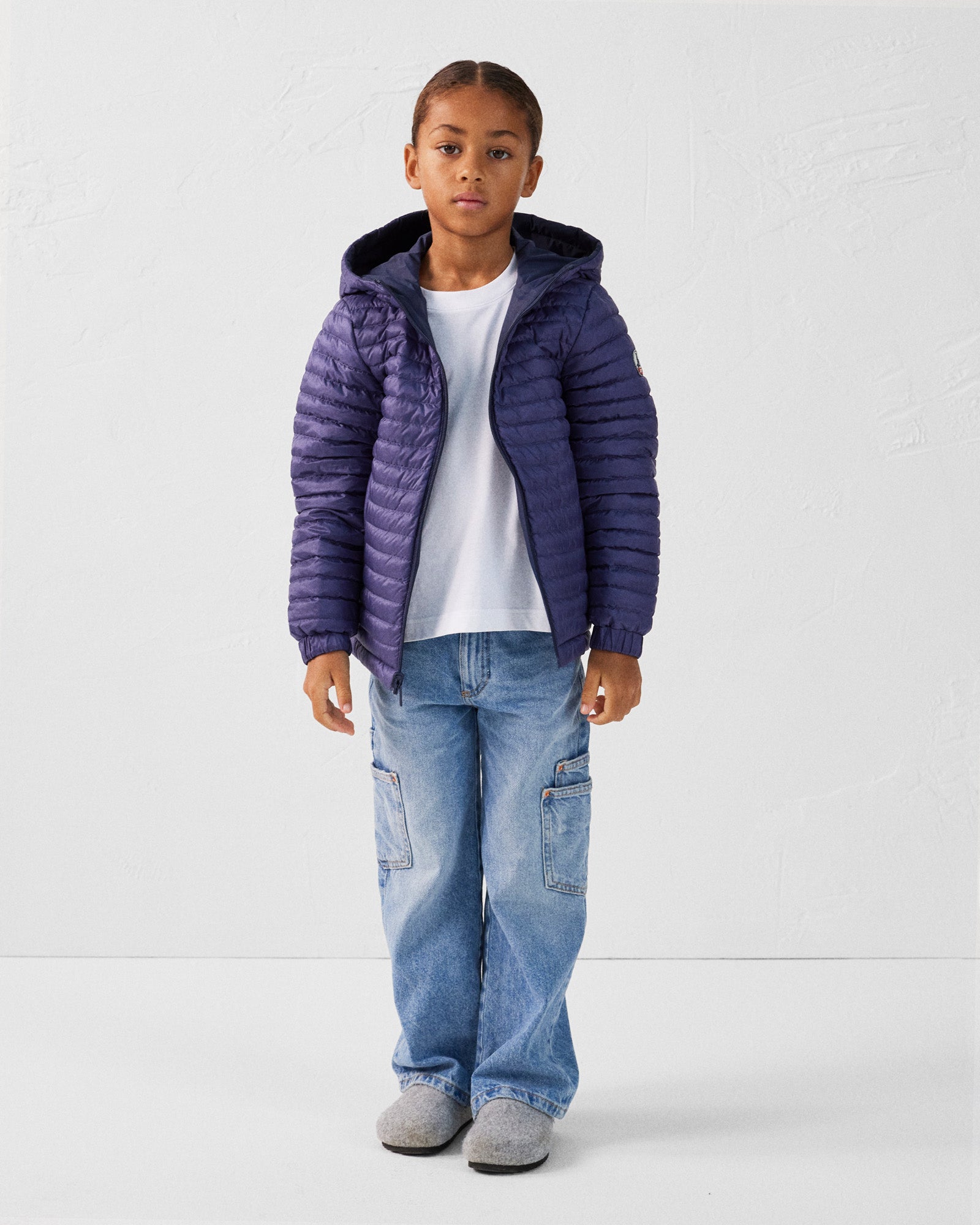 JOTT - T-shirt col rond enfant en coton Blanc Prado - Taille 4/6A