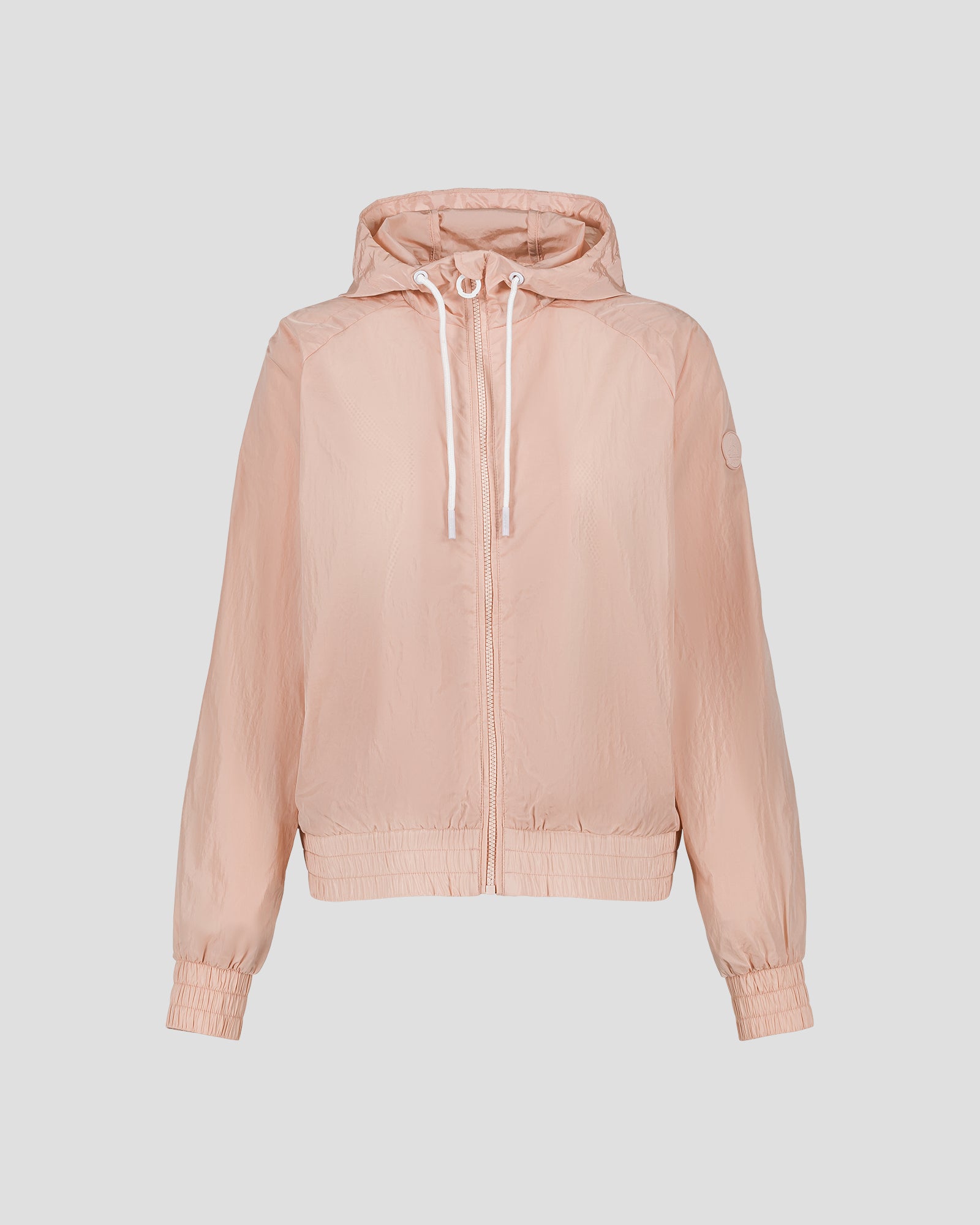 JOTT - Blouson coupe-vent léger à capuche Pêche clair Alize - Taille XXL