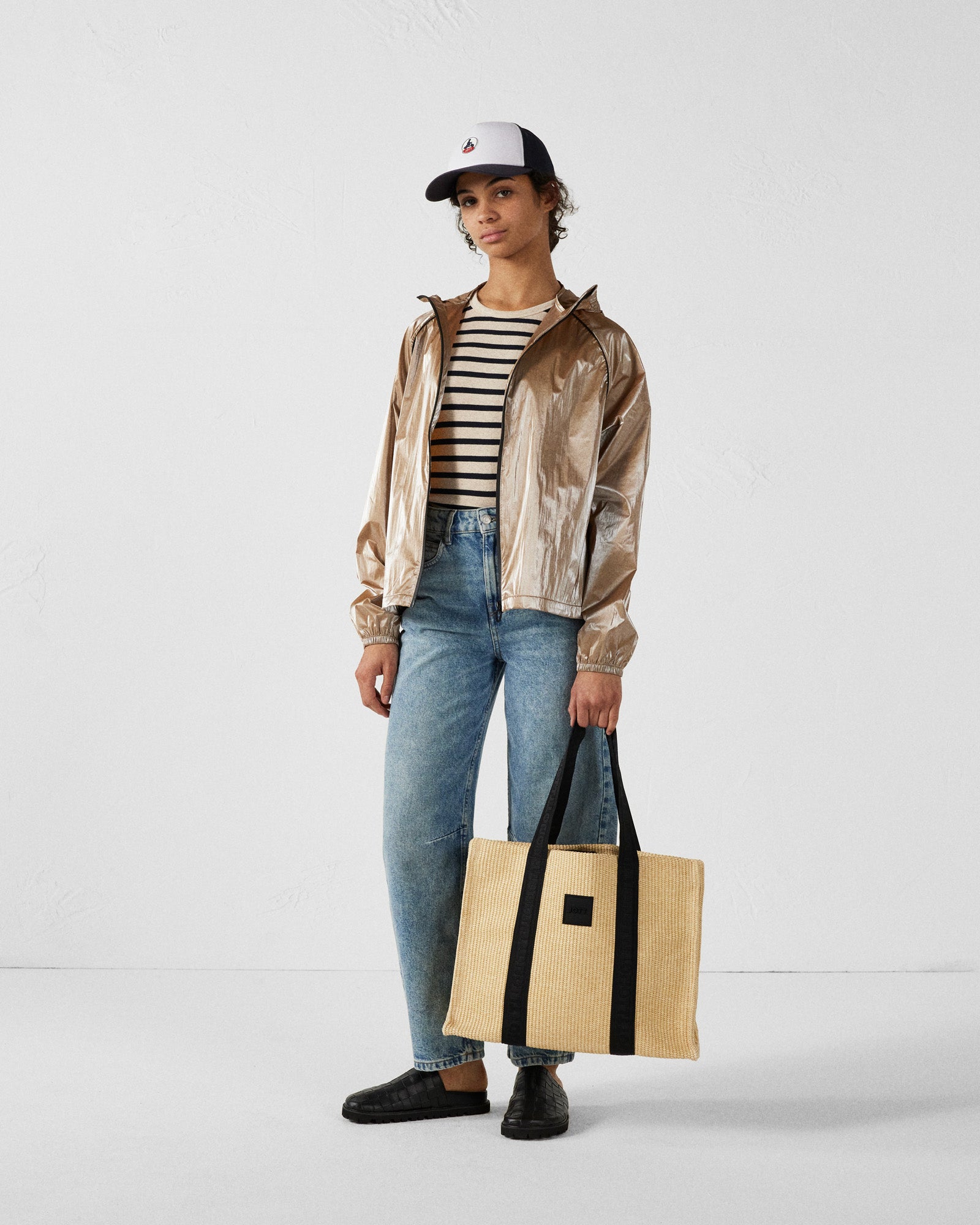 JOTT - Coupe-vent métallisé Fauve Izumi - Taille XS