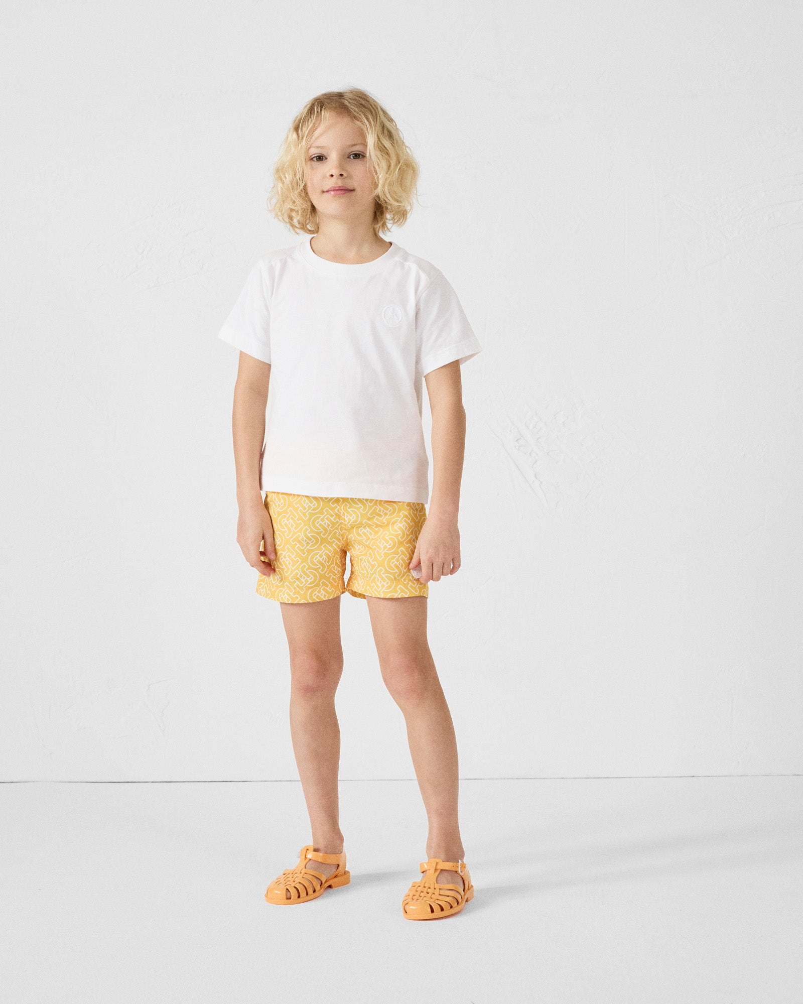 JOTT - Maillot de bain Mono tournesol Mimosa Monogram - Taille 4/6A